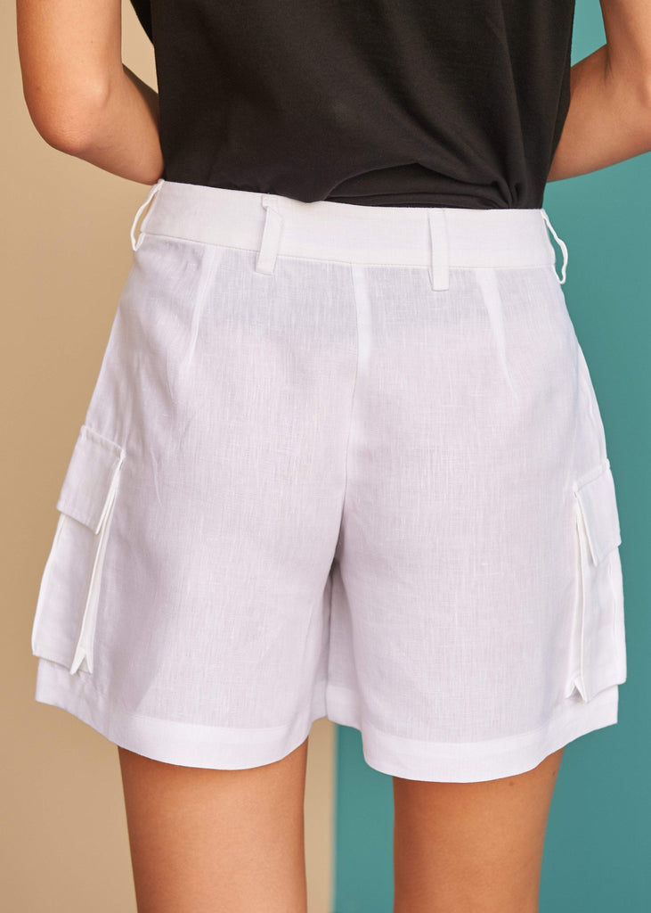 Fácil Blanco | Ysabella Shorts – Facil Blanco
